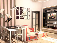 Из "однушки" в "двушку" - квартира 48 кв.м Из "однушки" в "двушку" - квартира 48 кв.м