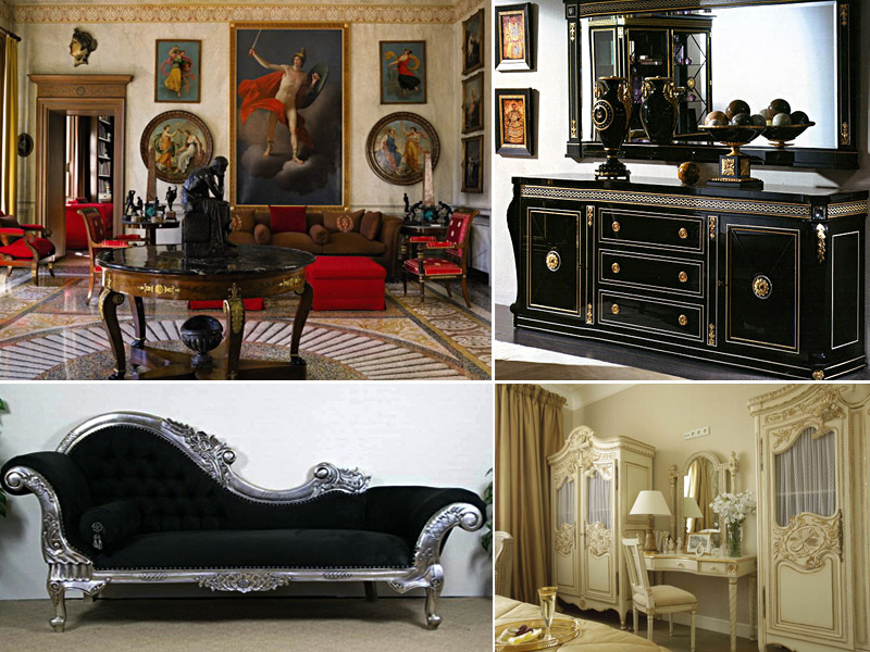 Ампир - детали стиля Стиль ампир в интерьере: детали