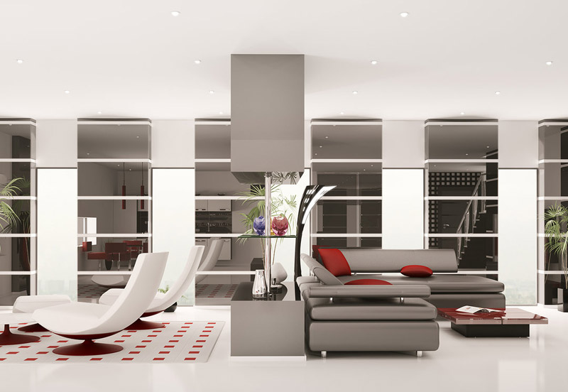 Комната для гостей в стиле Авангард Стиль Авангард в интерьере комнаты для гостей