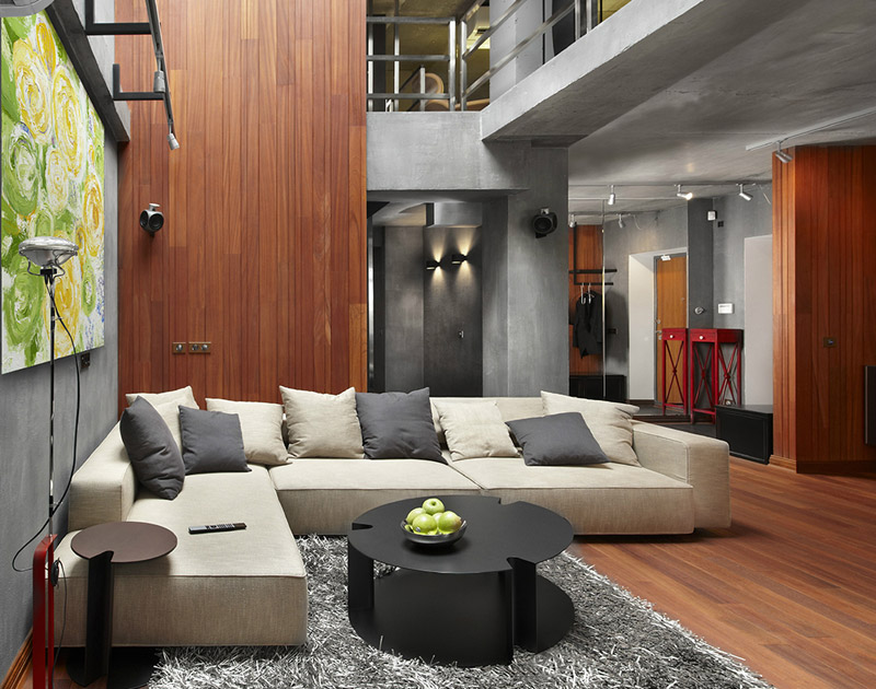 Гостиная в стиле конструктивизм Стиль Конструктивизм в интерьере гостиной