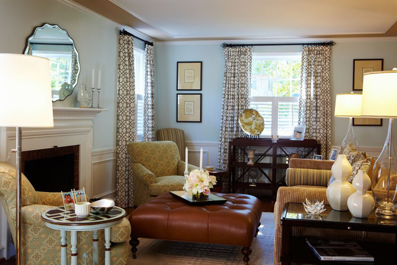 Гостиная в стиле эклектика Стиль Эклектика в интерьере гостиной
