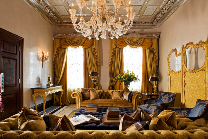 Гостиная в стиле ренессанс Стиль Ренессанс в интерьере гостиных