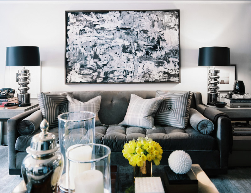 Гостиная в стиле экспрессионизм Стиль экспрессионизм в интерьере комнаты для гостей