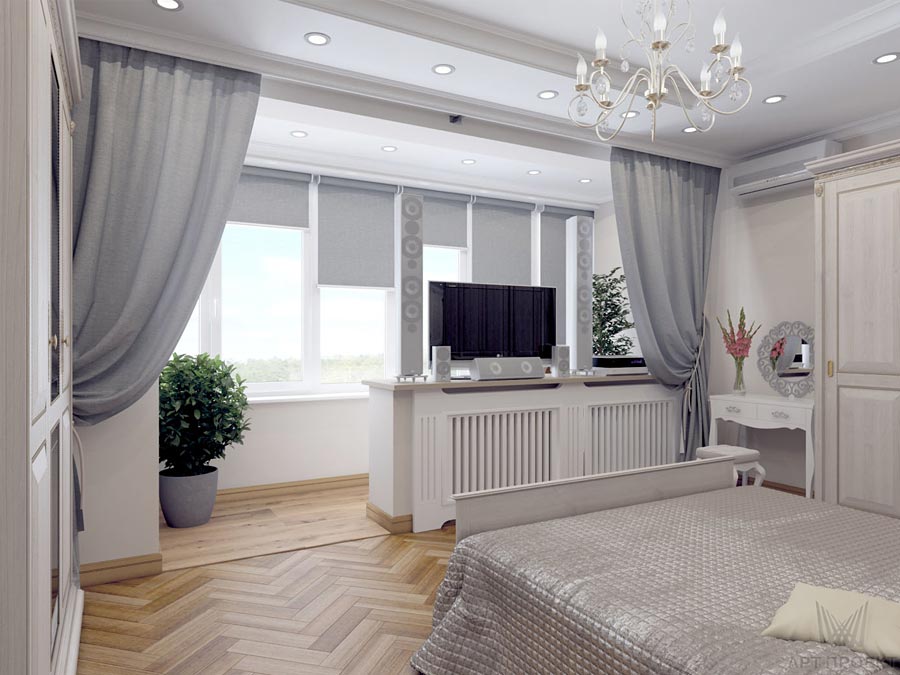 Дизайн интерьера трехкомнатной квартиры 97 кв.м (фото, дизай.